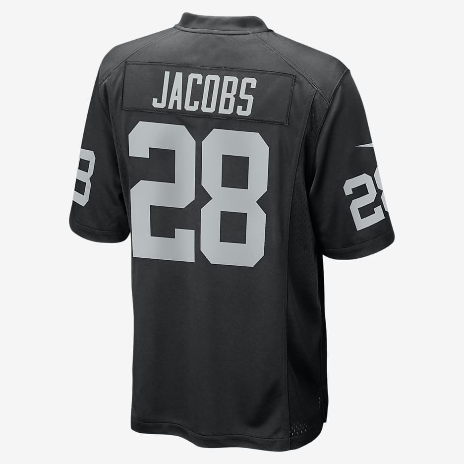 NFL Las Vegas Raiders Game Josh Jacobs Men s Game Football Jersey. Nike